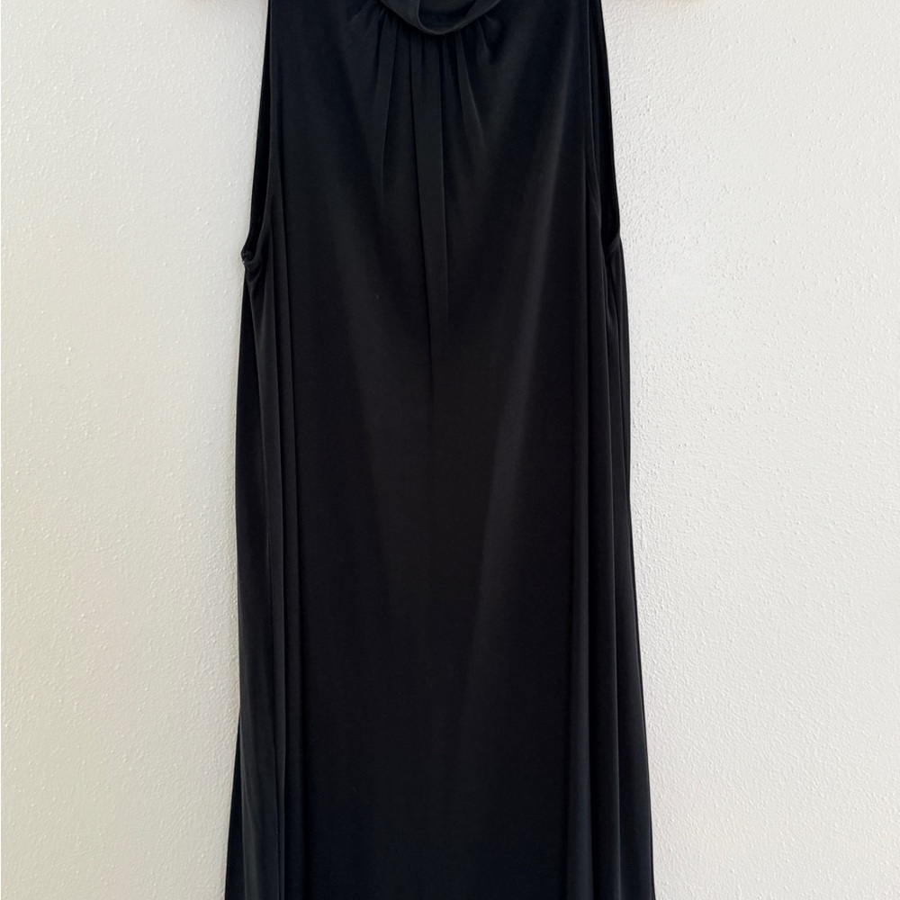 White House Black Market Backless Black Dress